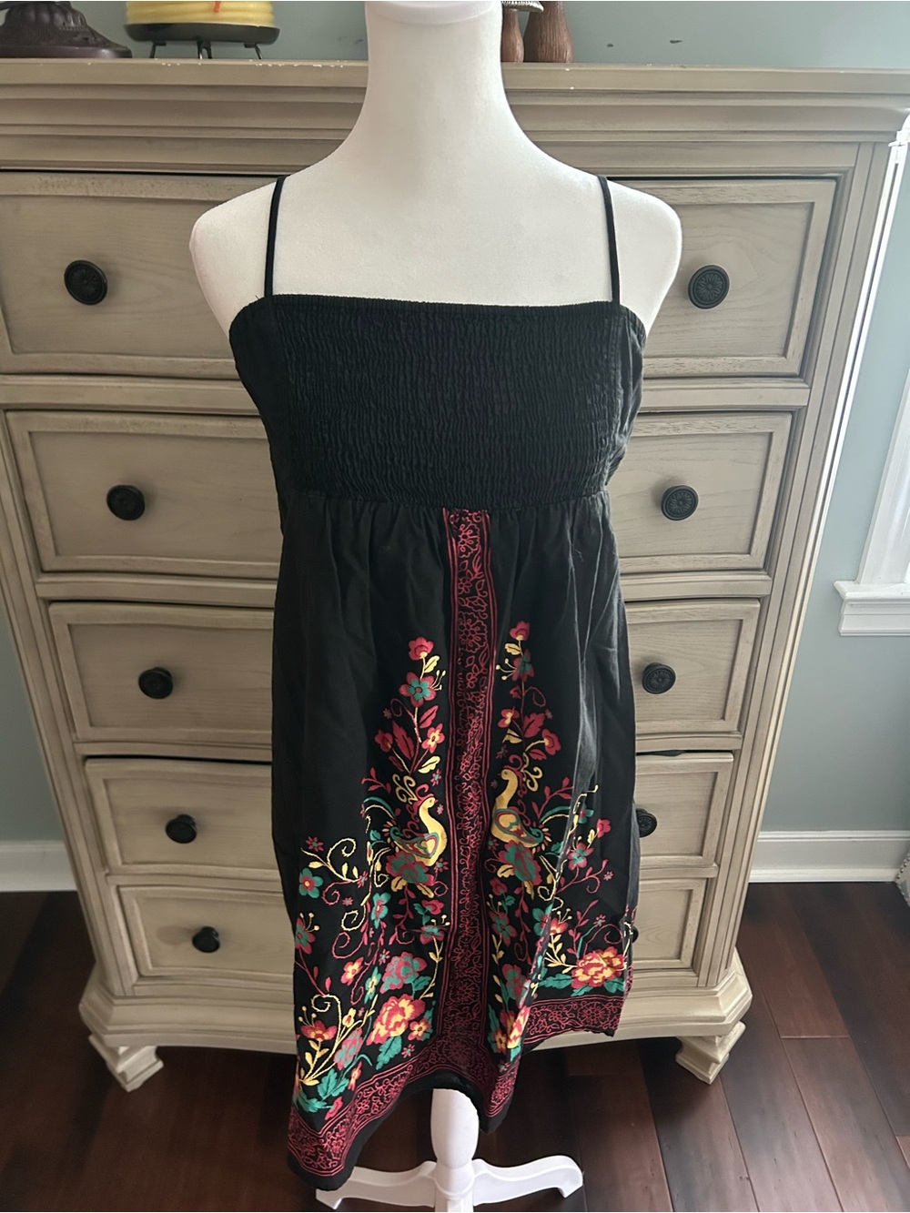 Forever 21 Black Smocked Top by twentyone